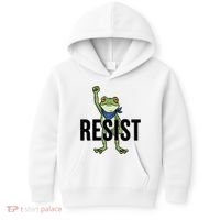 Portland Frog Protest Resist Kids Hoodie thumb 0