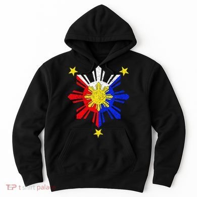 Pinoy Filipino Philippine Flag Sun Hoodie