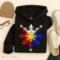Pinoy Filipino Philippine Flag Sun Hoodie thumb 4