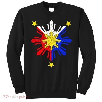 Pinoy Filipino Philippine Flag Sun Sweatshirt