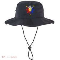 Pinoy Filipino Philippine Flag Sun Bucket Hat thumb 0