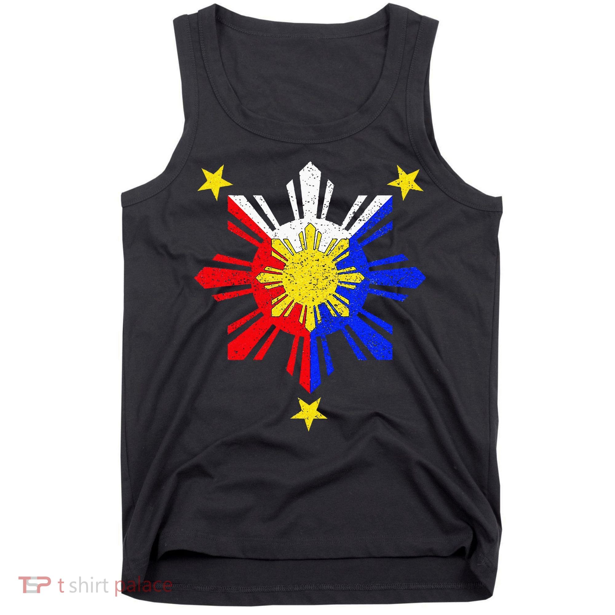 Pinoy Filipino Philippine Flag Sun Tank Top