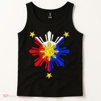 Pinoy Filipino Philippine Flag Sun Tank Top thumb 2