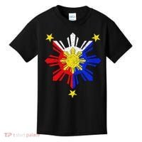 Pinoy Filipino Philippine Flag Sun Kids T-Shirt thumb 0
