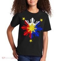 Pinoy Filipino Philippine Flag Sun Kids T-Shirt thumb 2