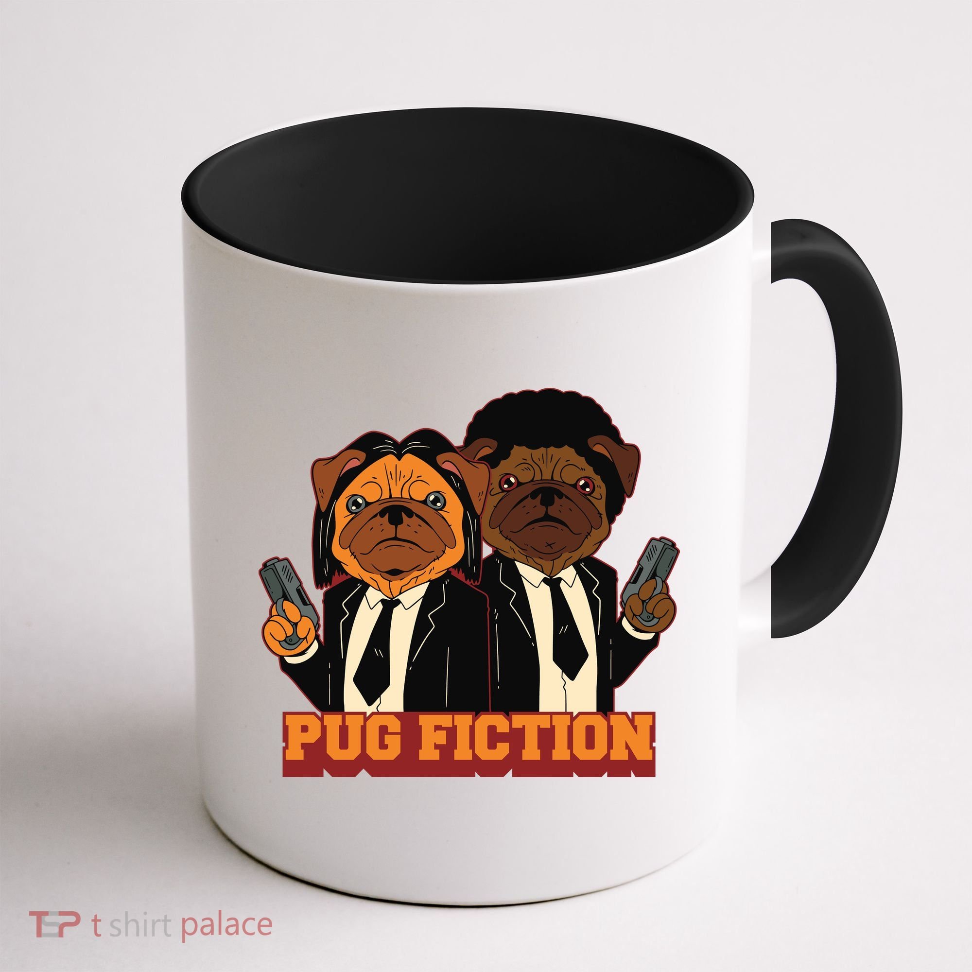 Pug Fiction Coffee Mug