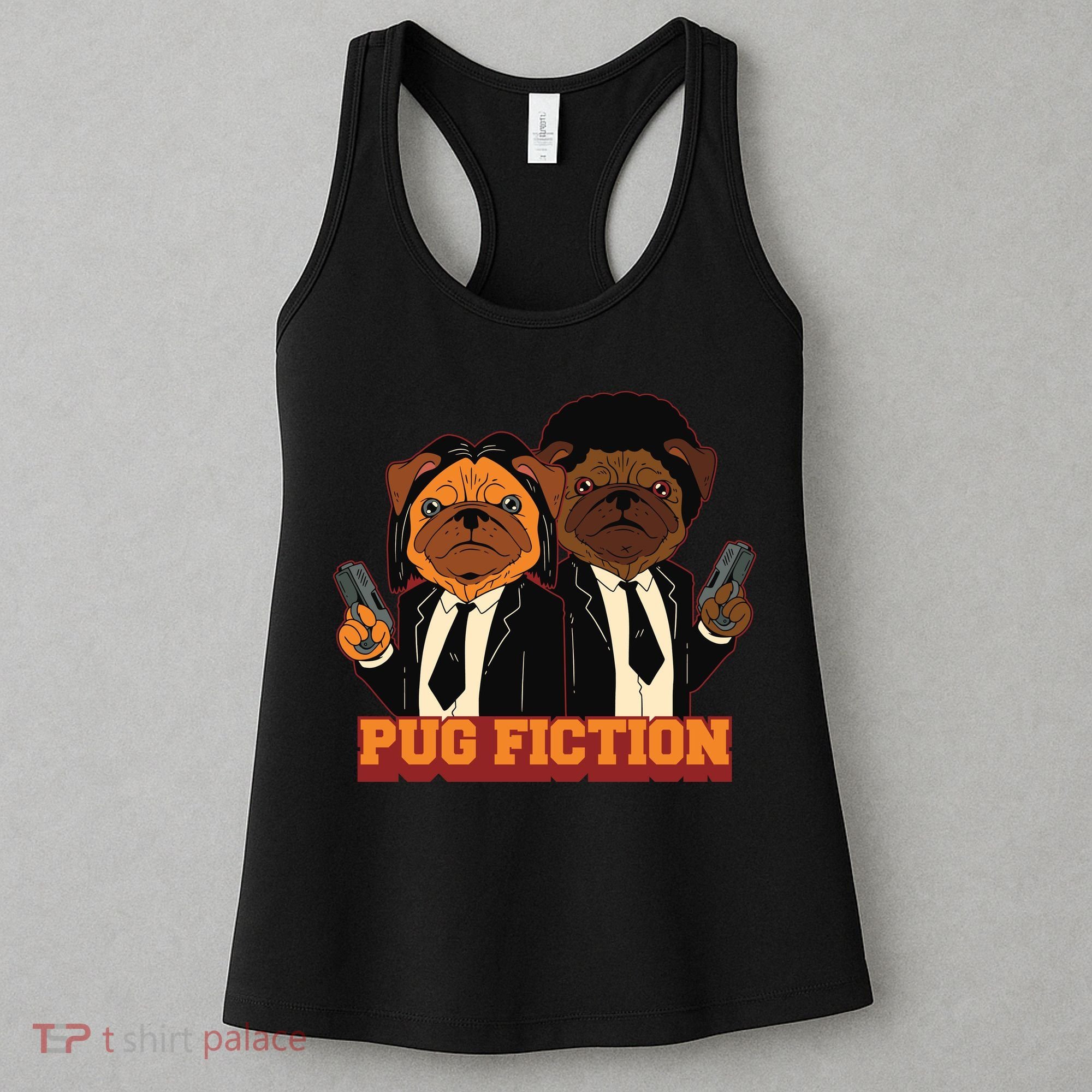 Pug Fiction Women's Tank Top