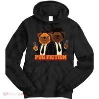 Pug Fiction Tie Dye Hoodie thumb 0