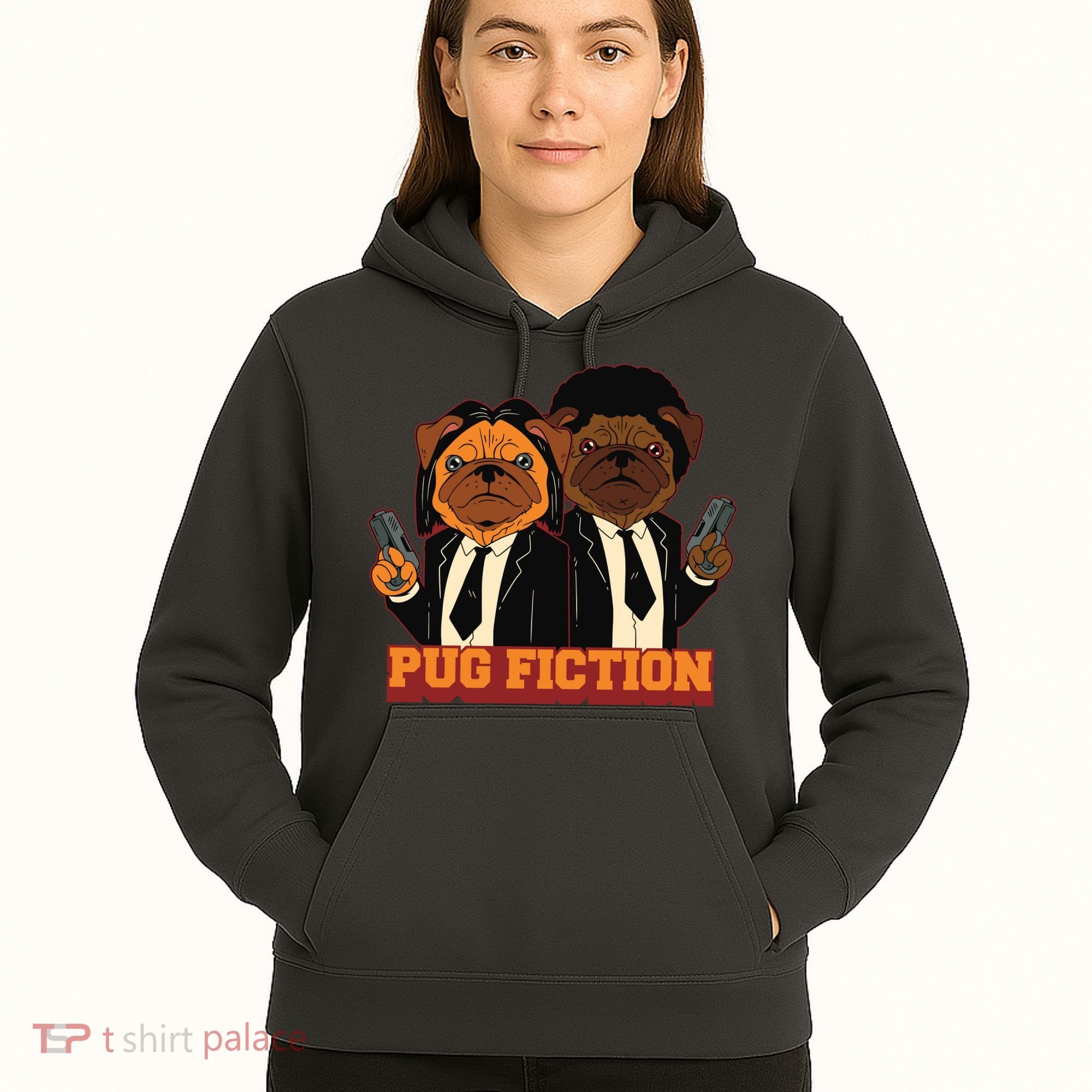 Pug Fiction Hoodie