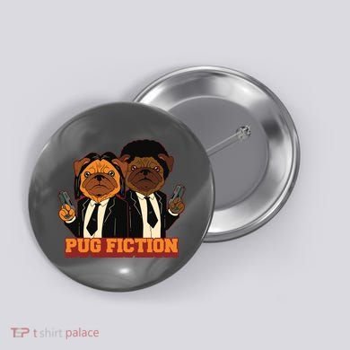 Pug Fiction Button