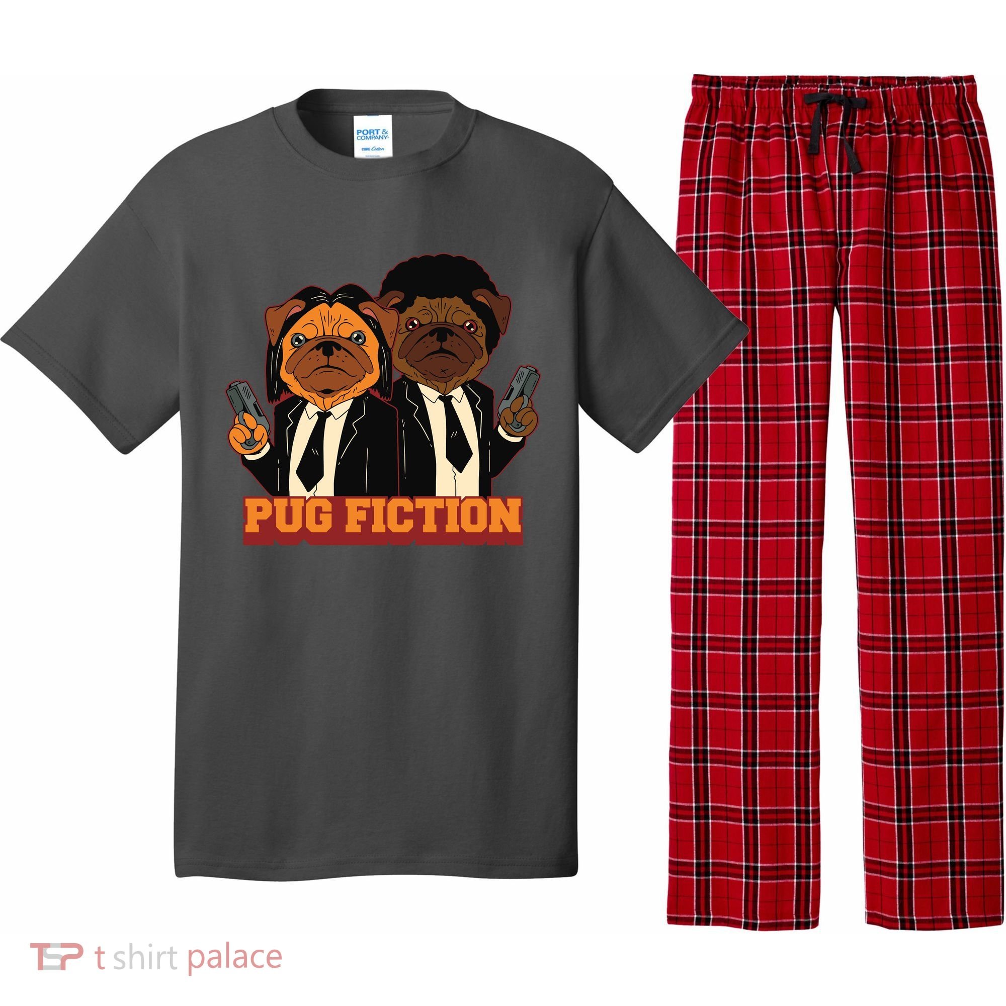 Pug Fiction Pajama Set