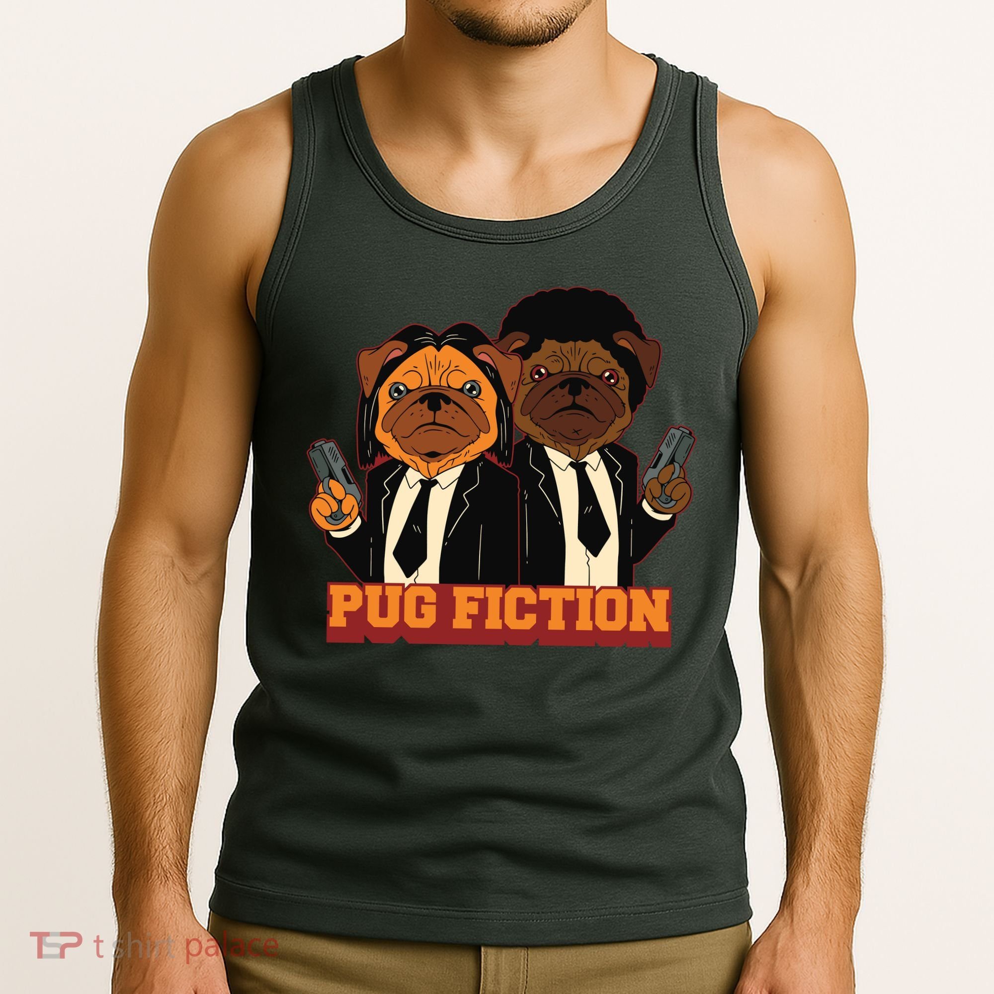 Pug Fiction Tank Top