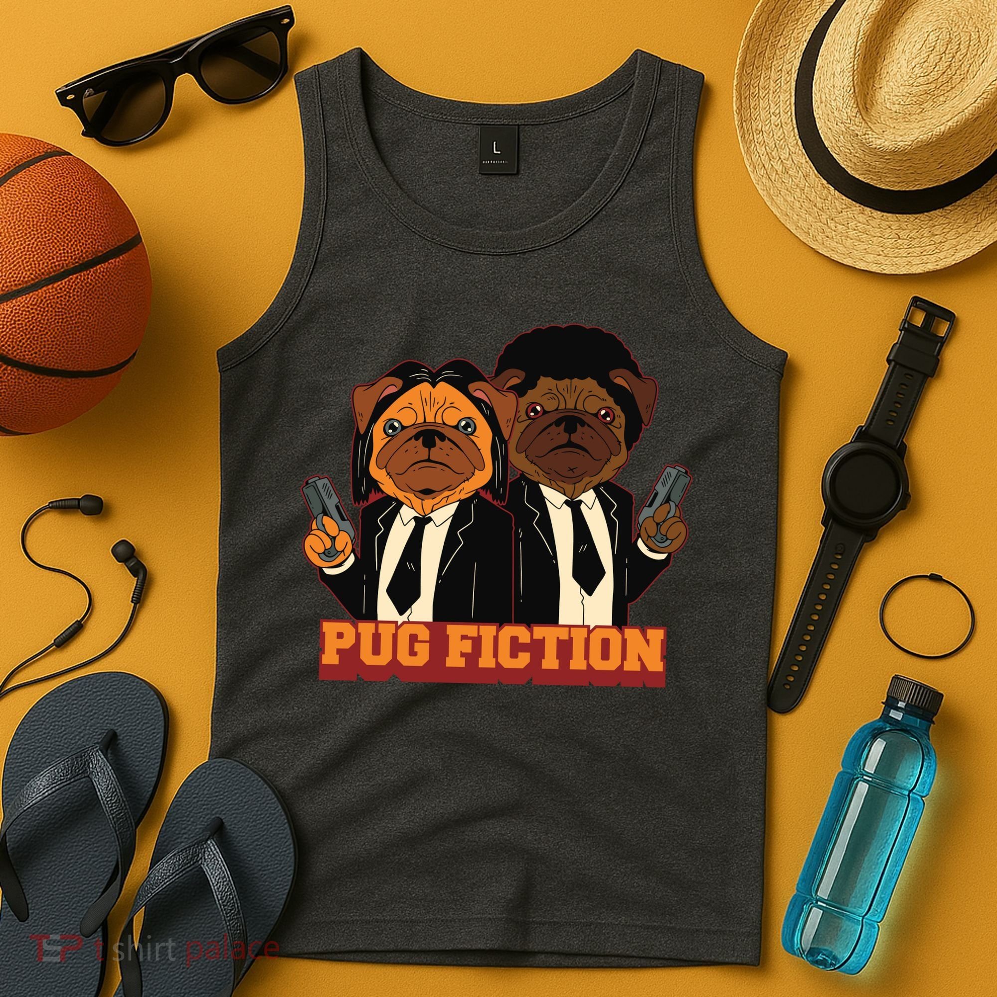 Pug Fiction Tank Top