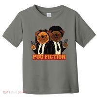 Pug Fiction Toddler T-Shirt thumb 0
