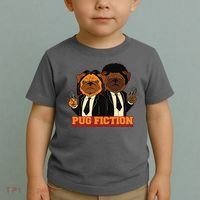 Pug Fiction Toddler T-Shirt thumb 2