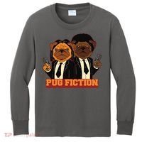 Pug Fiction Kids Long Sleeve Shirt thumb 0