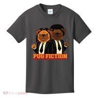 Pug Fiction Kids T-Shirt thumb 0