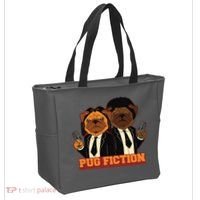 Pug Fiction Tote Bag thumb 2