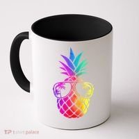 Pineapple Funny Pineapple Hawaii Summer Pineapple Coffee Mug thumb 0