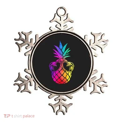 Pineapple Funny Pineapple Hawaii Summer Pineapple Ornament
