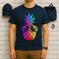 Pineapple Funny Pineapple Hawaii Summer Pineapple T-Shirt thumb 6