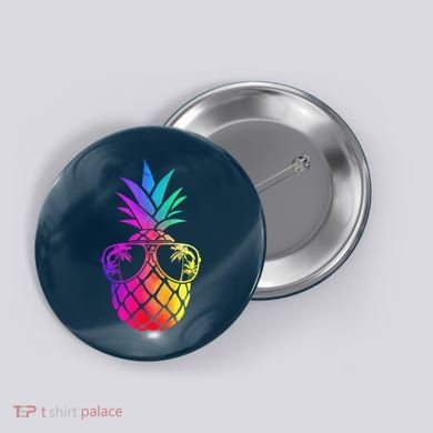 Pineapple Funny Pineapple Hawaii Summer Pineapple Button
