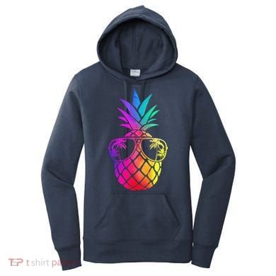 Pineapple Funny Pineapple Hawaii Summer Pineapple Women's Hoodie