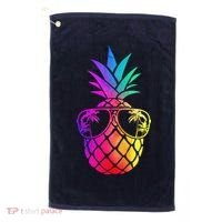 Pineapple Funny Pineapple Hawaii Summer Pineapple Golf Towel thumb 0
