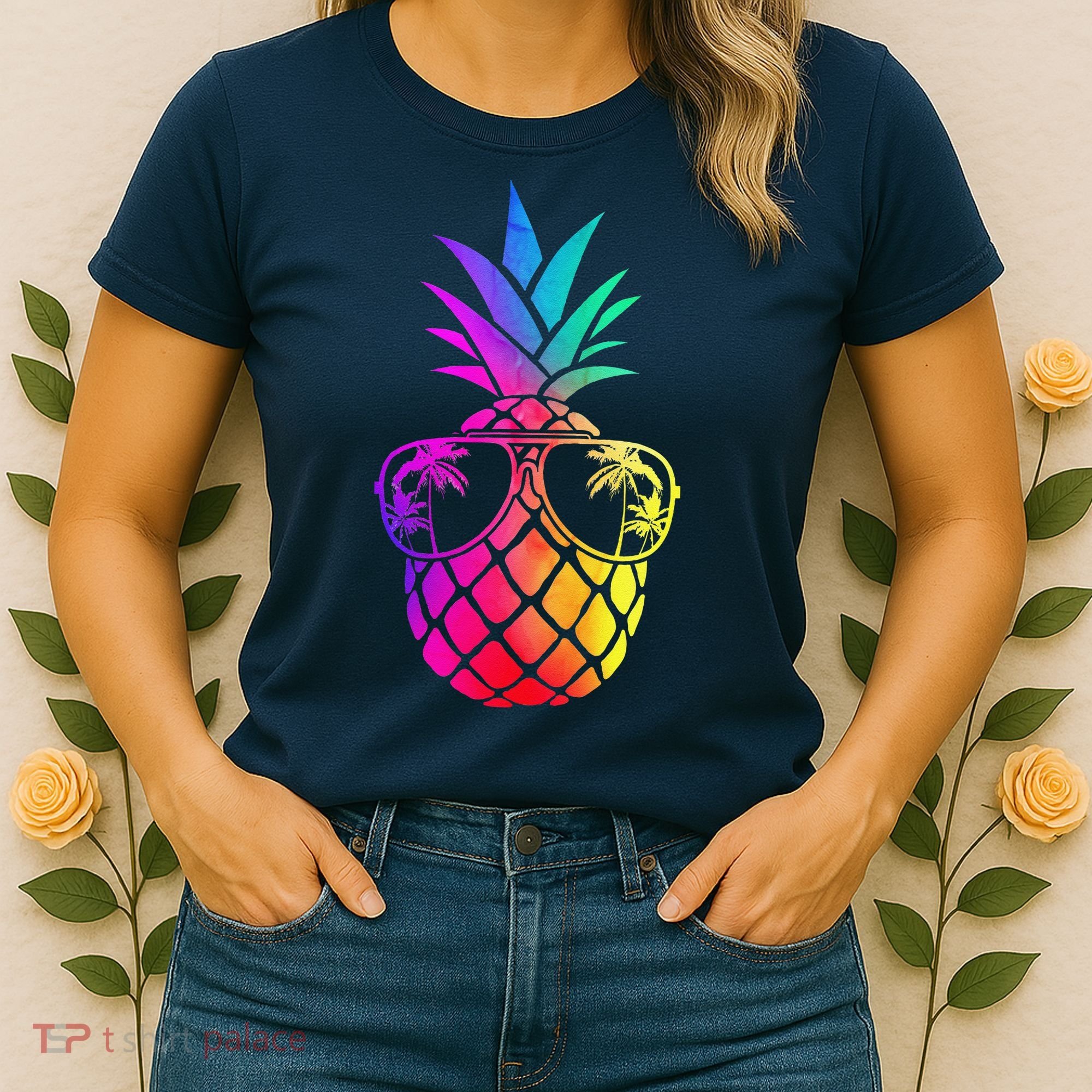 Pineapple Funny Pineapple Hawaii Summer Pineapple Women's T-Shirt