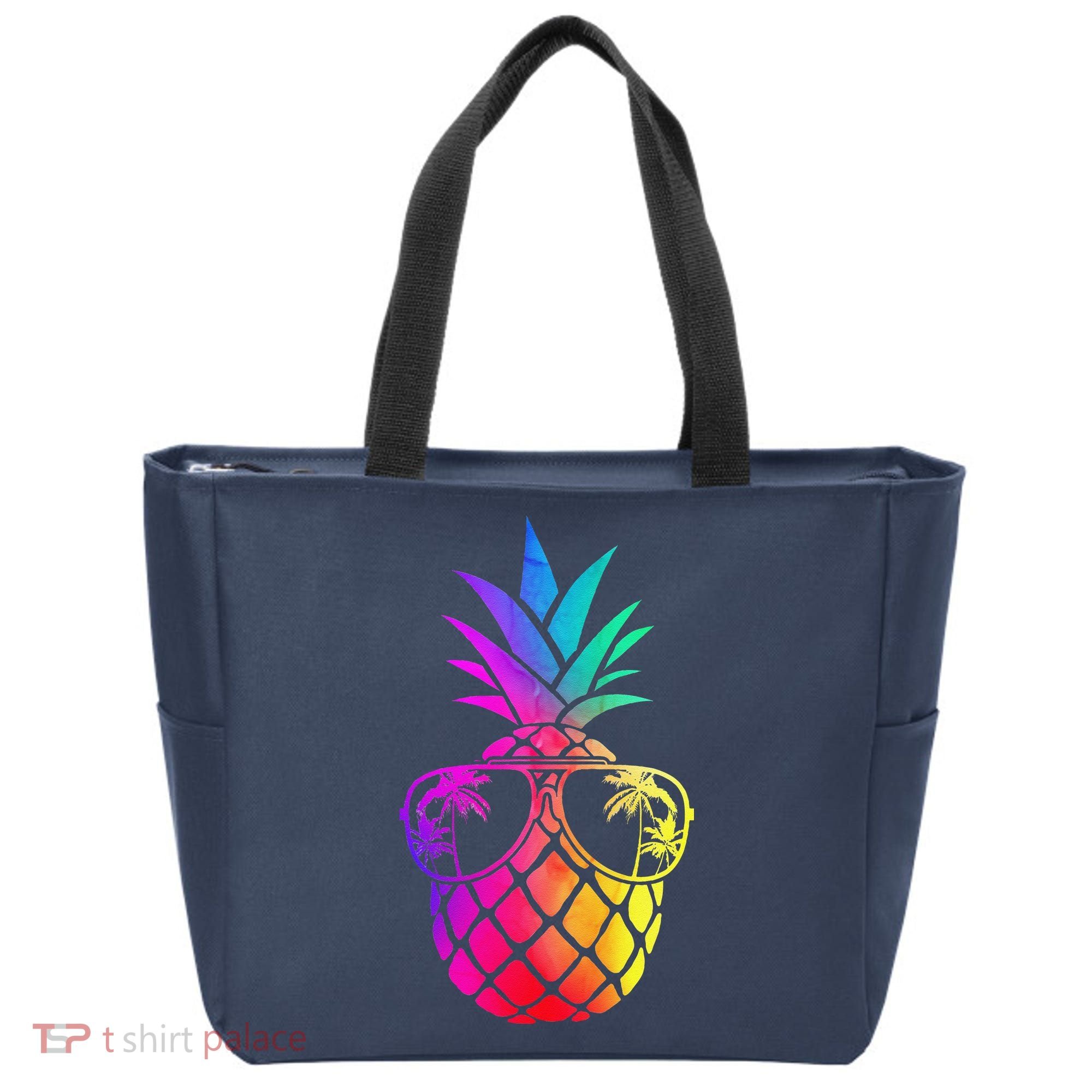 Pineapple Funny Pineapple Hawaii Summer Pineapple Tote Bag