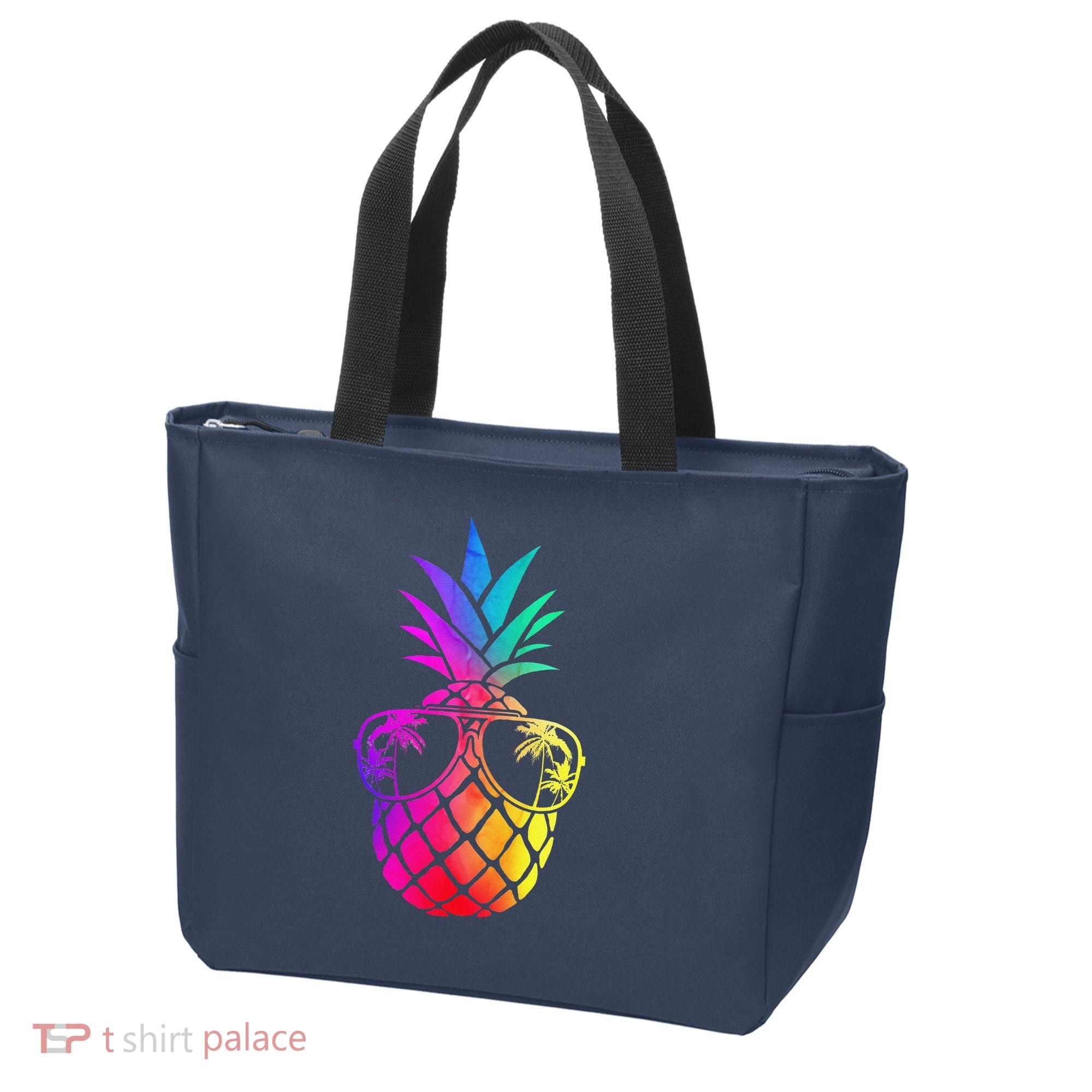 Pineapple Funny Pineapple Hawaii Summer Pineapple Tote Bag
