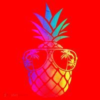 Pineapple Funny Pineapple Hawaii Summer Pineapple Santa Hat thumb 1