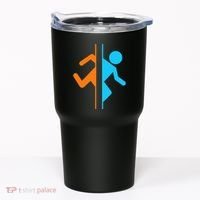 Portal Funny Tumbler thumb 0