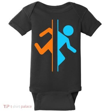 Portal Funny Baby Bodysuit