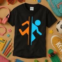 Portal Funny Kids T-Shirt thumb 3