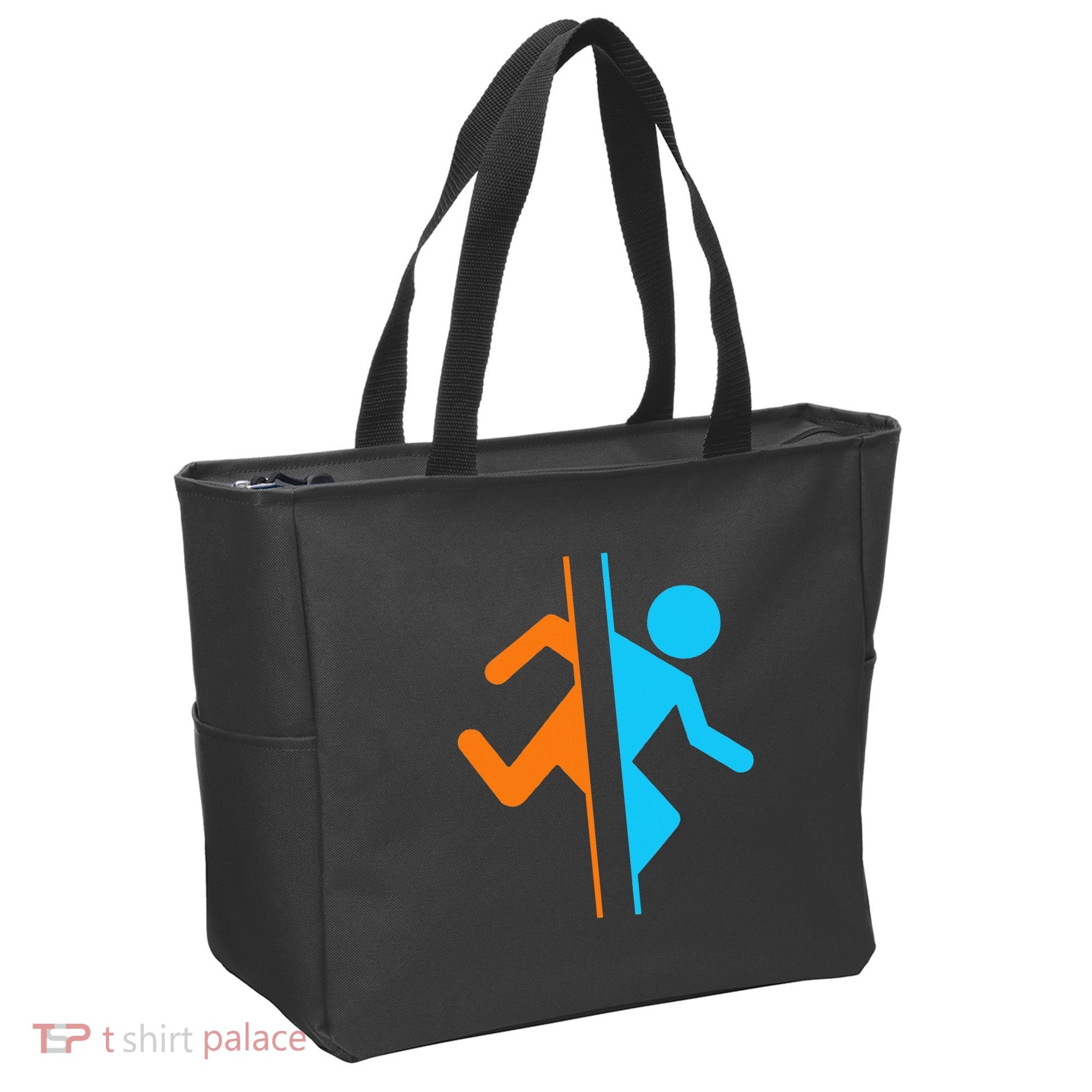 Portal Funny Tote Bag
