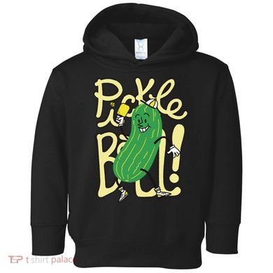 Pickleball Funny Pickle Sport Toddler Hoodie