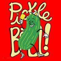 Pickleball Funny Pickle Sport Santa Hat thumb 1