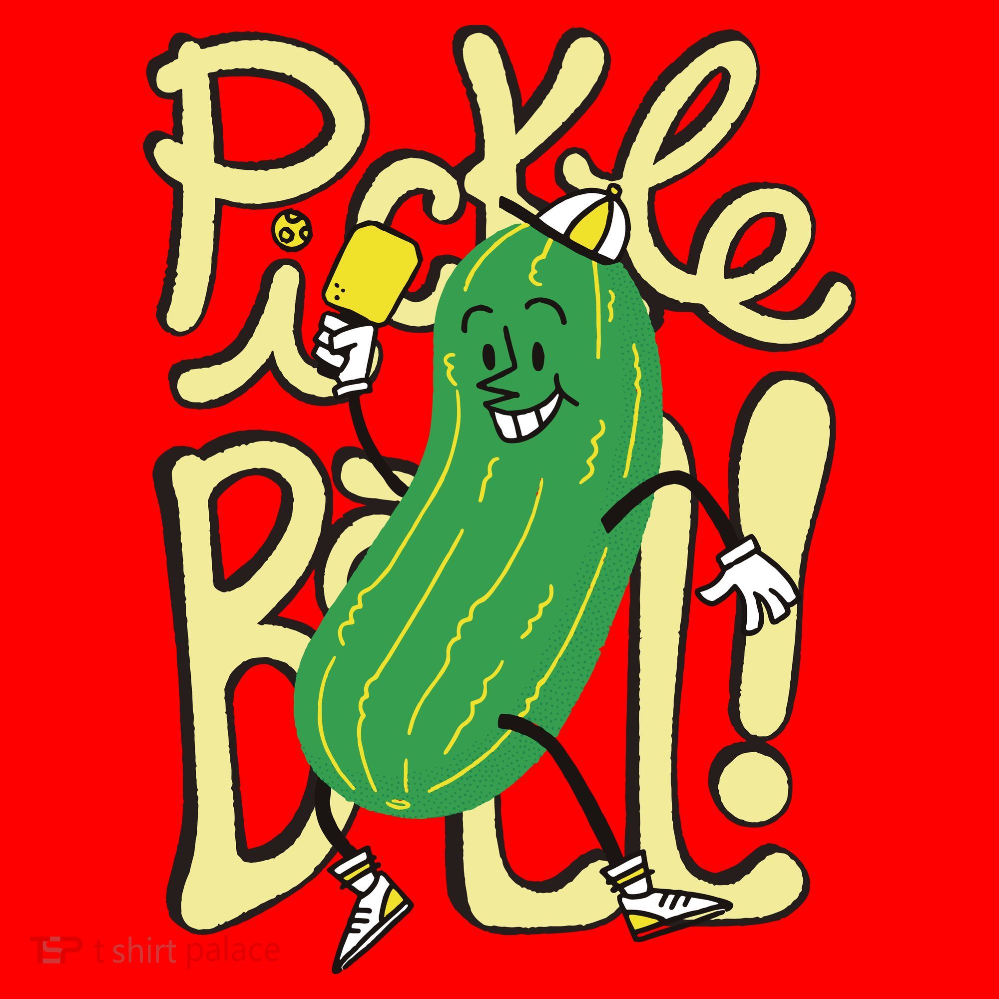 Pickleball Funny Pickle Sport Santa Hat