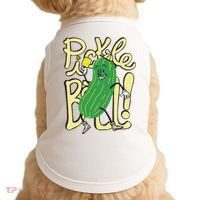 Pickleball Funny Pickle Sport Doggie Tank thumb 0
