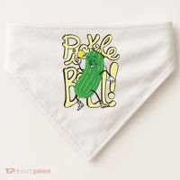 Pickleball Funny Pickle Sport USA-Made Doggie Bandana thumb 0