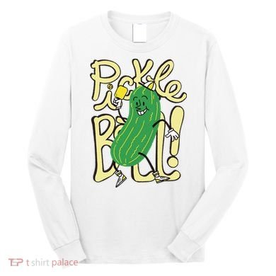 Pickleball Funny Pickle Sport Long Sleeve Shirt