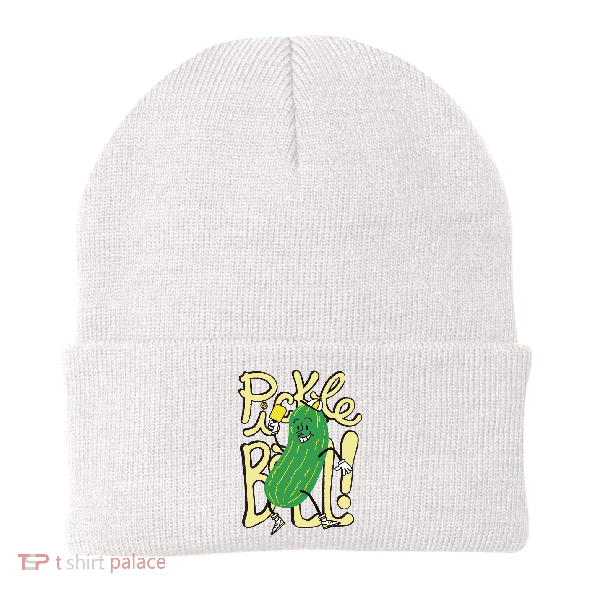 Pickleball Funny Pickle Sport Beanie