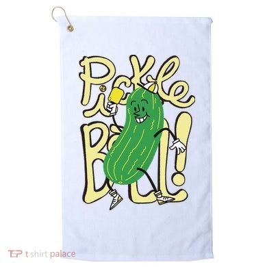 Pickleball Funny Pickle Sport Golf Towel
