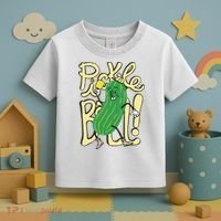 Pickleball Funny Pickle Sport Toddler T-Shirt thumb 3