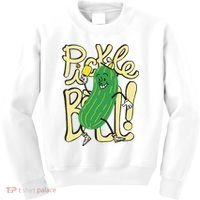 Pickleball Funny Pickle Sport Kids Sweatshirt thumb 0
