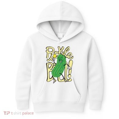 Pickleball Funny Pickle Sport Kids Hoodie