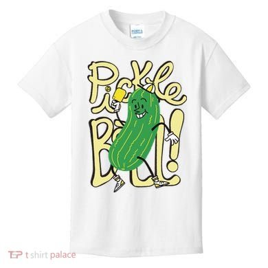 Pickleball Funny Pickle Sport Kids T-Shirt