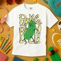 Pickleball Funny Pickle Sport Kids T-Shirt thumb 3