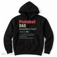 Pickleball Funny Pickleball Dad Definition Father's Day Hoodie thumb 0